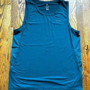 RVCA Teal Men's Tank Top